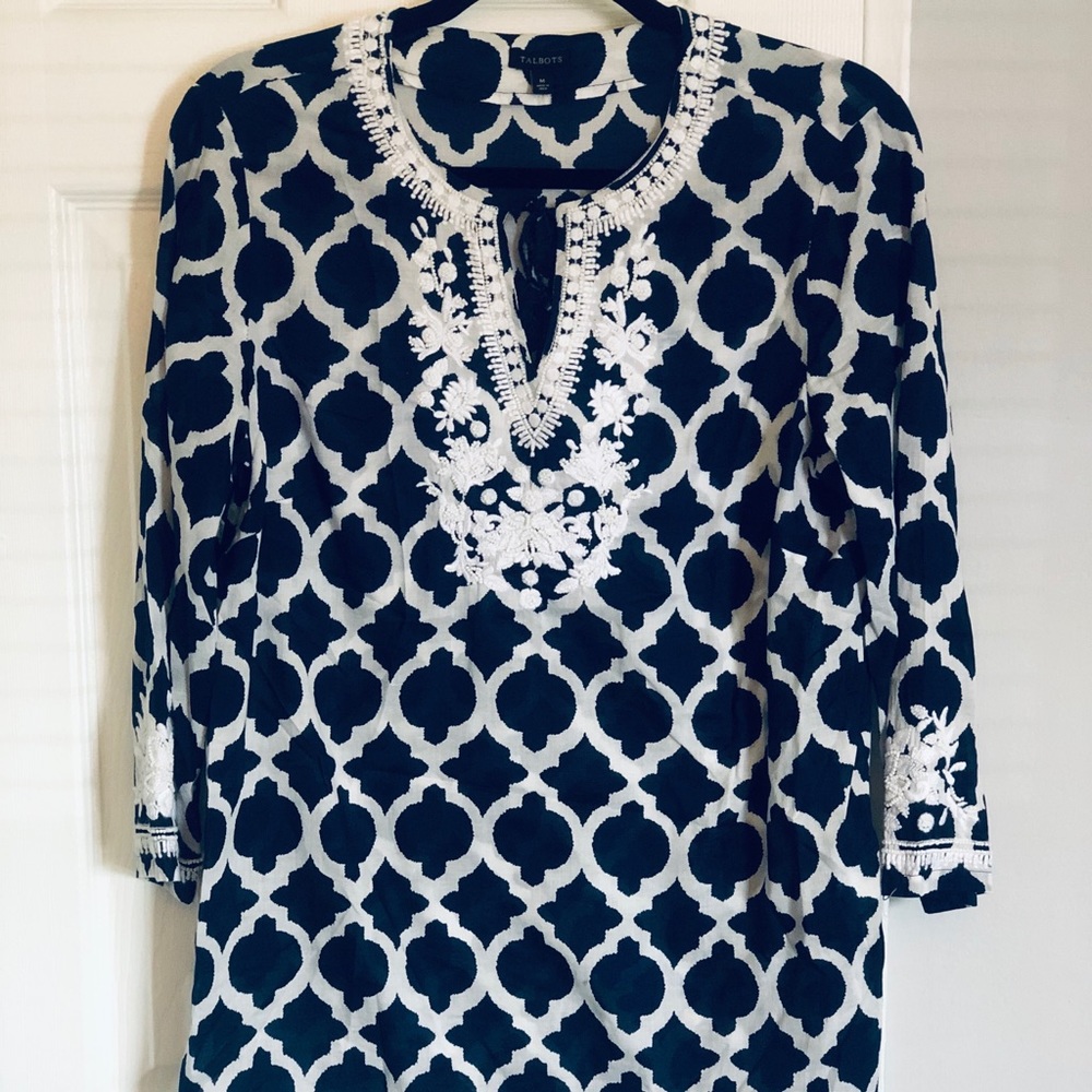 Talbots cotton tunic